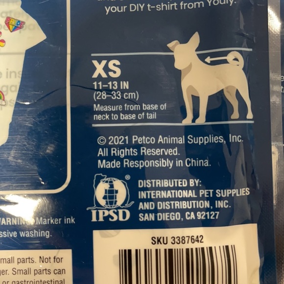Youly Pride Collection DIY Pet T-Shirt Kit - The Proudest *Benefits Animals* - Picture 8 of 8